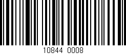 Código de barras (EAN, GTIN, SKU, ISBN): '10844/0008'