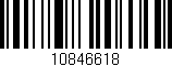 Código de barras (EAN, GTIN, SKU, ISBN): '10846618'