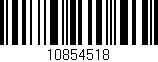 Código de barras (EAN, GTIN, SKU, ISBN): '10854518'