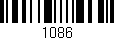 Código de barras (EAN, GTIN, SKU, ISBN): '1086'