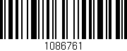Código de barras (EAN, GTIN, SKU, ISBN): '1086761'