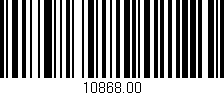 Código de barras (EAN, GTIN, SKU, ISBN): '10868.00'