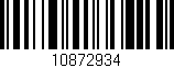 Código de barras (EAN, GTIN, SKU, ISBN): '10872934'