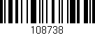 Código de barras (EAN, GTIN, SKU, ISBN): '108738'