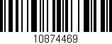 Código de barras (EAN, GTIN, SKU, ISBN): '10874469'