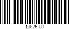 Código de barras (EAN, GTIN, SKU, ISBN): '10875.00'