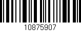 Código de barras (EAN, GTIN, SKU, ISBN): '10875907'
