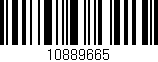 Código de barras (EAN, GTIN, SKU, ISBN): '10889665'