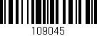 Código de barras (EAN, GTIN, SKU, ISBN): '109045'