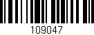 Código de barras (EAN, GTIN, SKU, ISBN): '109047'