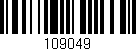 Código de barras (EAN, GTIN, SKU, ISBN): '109049'