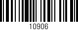 Código de barras (EAN, GTIN, SKU, ISBN): '10906'