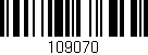 Código de barras (EAN, GTIN, SKU, ISBN): '109070'