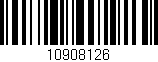 Código de barras (EAN, GTIN, SKU, ISBN): '10908126'
