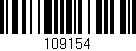 Código de barras (EAN, GTIN, SKU, ISBN): '109154'