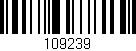 Código de barras (EAN, GTIN, SKU, ISBN): '109239'