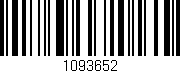 Código de barras (EAN, GTIN, SKU, ISBN): '1093652'