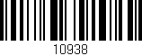 Código de barras (EAN, GTIN, SKU, ISBN): '10938'