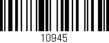 Código de barras (EAN, GTIN, SKU, ISBN): '10945'