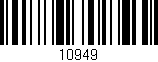 Código de barras (EAN, GTIN, SKU, ISBN): '10949'