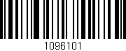 Código de barras (EAN, GTIN, SKU, ISBN): '1096101'