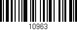 Código de barras (EAN, GTIN, SKU, ISBN): '10963'