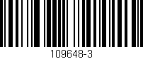 Código de barras (EAN, GTIN, SKU, ISBN): '109648-3'