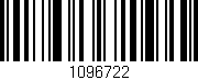 Código de barras (EAN, GTIN, SKU, ISBN): '1096722'