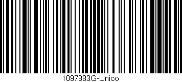 Código de barras (EAN, GTIN, SKU, ISBN): '1097883G-Unico'