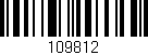 Código de barras (EAN, GTIN, SKU, ISBN): '109812'
