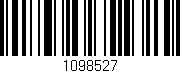 Código de barras (EAN, GTIN, SKU, ISBN): '1098527'