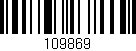 Código de barras (EAN, GTIN, SKU, ISBN): '109869'