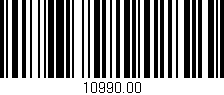Código de barras (EAN, GTIN, SKU, ISBN): '10990.00'