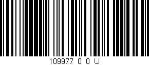 Código de barras (EAN, GTIN, SKU, ISBN): '109977_0_0_U'