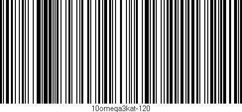 Código de barras (EAN, GTIN, SKU, ISBN): '10omega3kat-120'