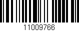 Código de barras (EAN, GTIN, SKU, ISBN): '11009766'