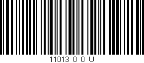 Código de barras (EAN, GTIN, SKU, ISBN): '11013_0_0_U'