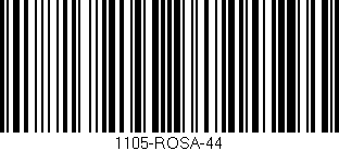 Código de barras (EAN, GTIN, SKU, ISBN): '1105-ROSA-44'