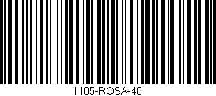 Código de barras (EAN, GTIN, SKU, ISBN): '1105-ROSA-46'