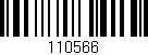 Código de barras (EAN, GTIN, SKU, ISBN): '110566'