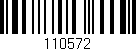 Código de barras (EAN, GTIN, SKU, ISBN): '110572'