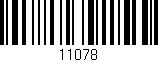 Código de barras (EAN, GTIN, SKU, ISBN): '11078'