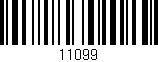 Código de barras (EAN, GTIN, SKU, ISBN): '11099'
