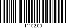 Código de barras (EAN, GTIN, SKU, ISBN): '11102.00'