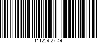 Código de barras (EAN, GTIN, SKU, ISBN): '111224-27-44'