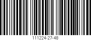 Código de barras (EAN, GTIN, SKU, ISBN): '111224-27-48'