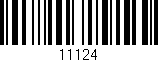 Código de barras (EAN, GTIN, SKU, ISBN): '11124'