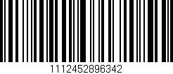 Código de barras (EAN, GTIN, SKU, ISBN): '1112452896342'
