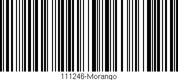 Código de barras (EAN, GTIN, SKU, ISBN): '111246-Morango'