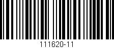 Código de barras (EAN, GTIN, SKU, ISBN): '111620-11'